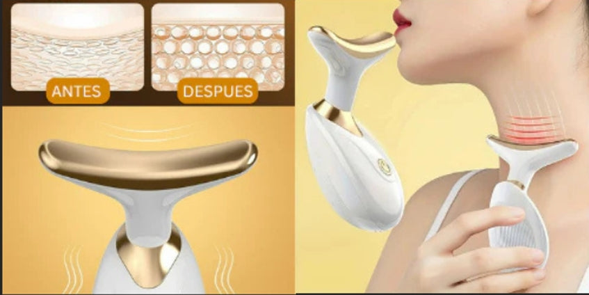 Masajador cuello y papada con vibración