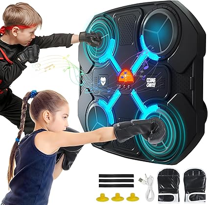 Máquina boxeo con música (4pads)