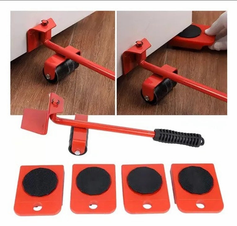 Kit para desplazar y elevar muebles